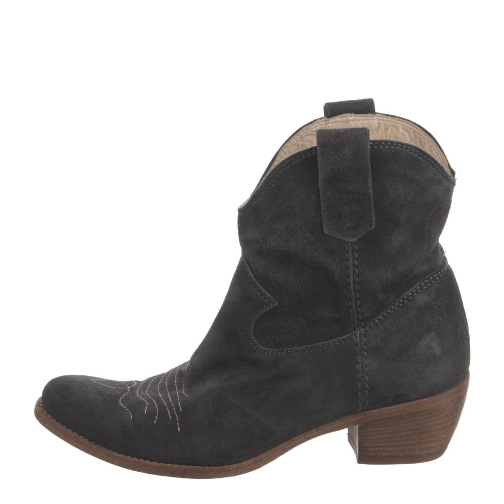 Alberto Fermani suede western bootie